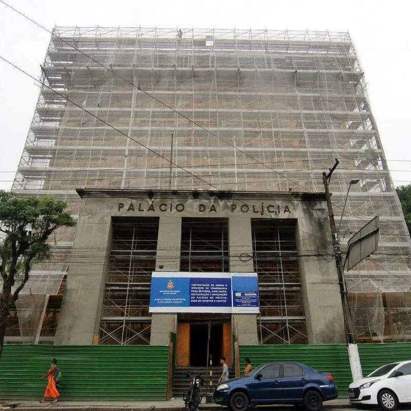 Palácio da Polícia de Santos será entregue após estado crítico e mais de três anos de obras