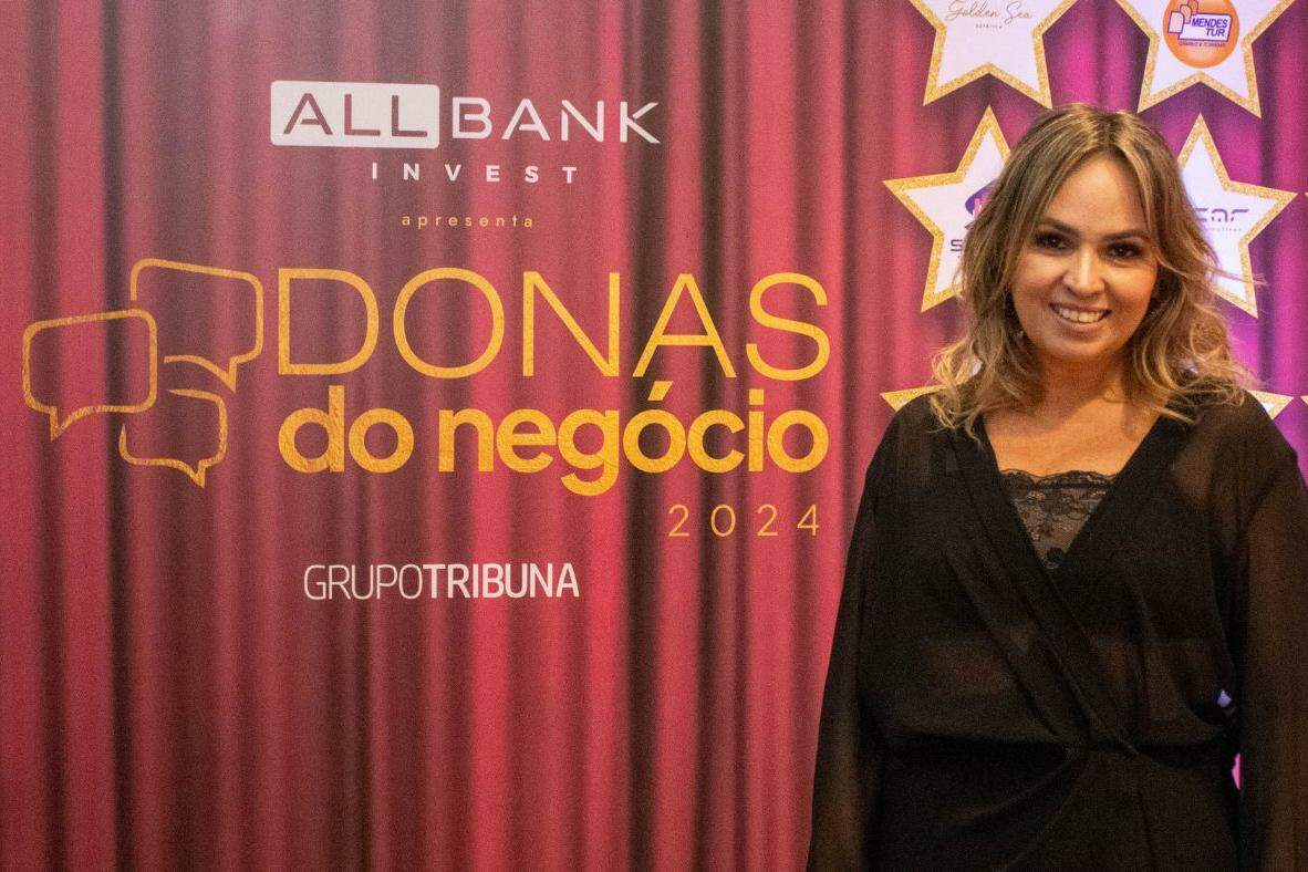 Juliana Fernandes durante um dos eventos do Donas do Negócio 2024