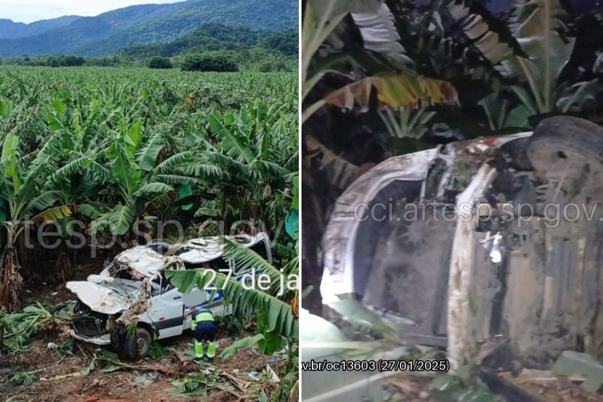 Acidente aconteceu em Itariri, na Rodovia Padre Manoel da Nóbrega