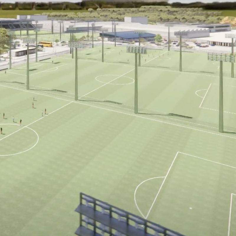 Novo CT do Santos em Praia Grande ficará em área de 90 mil m², com inauguração prevista para o próximo ano