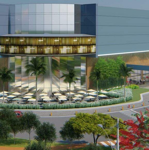 O Villamar Shopping, em Praia Grande, terá 345 lojas e quase 160 mil metros quadrados de área construída