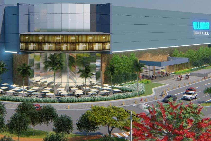 O Villamar Shopping, em Praia Grande, terá 345 lojas e quase 160 mil metros quadrados de área construída