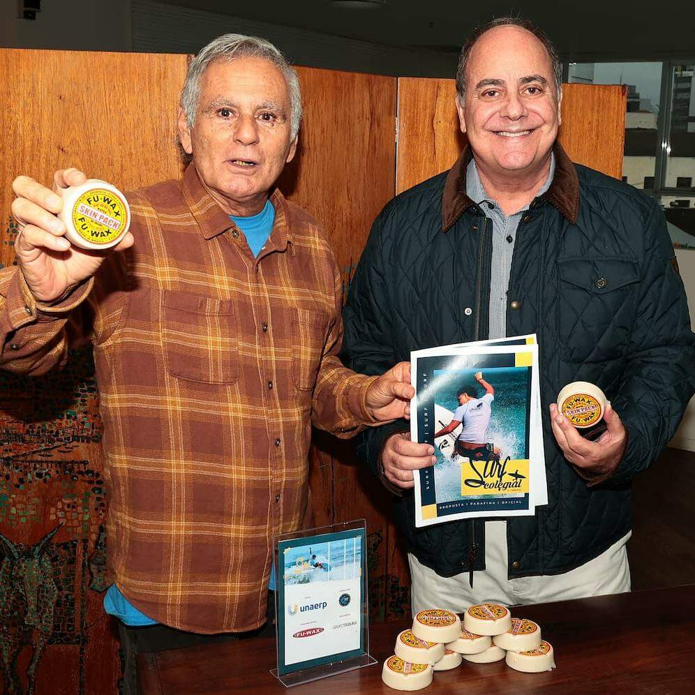 Fuad Mansur e Roberto Clemente Santini ratificaram a parceria nesta terça, no Grupo Tribuna