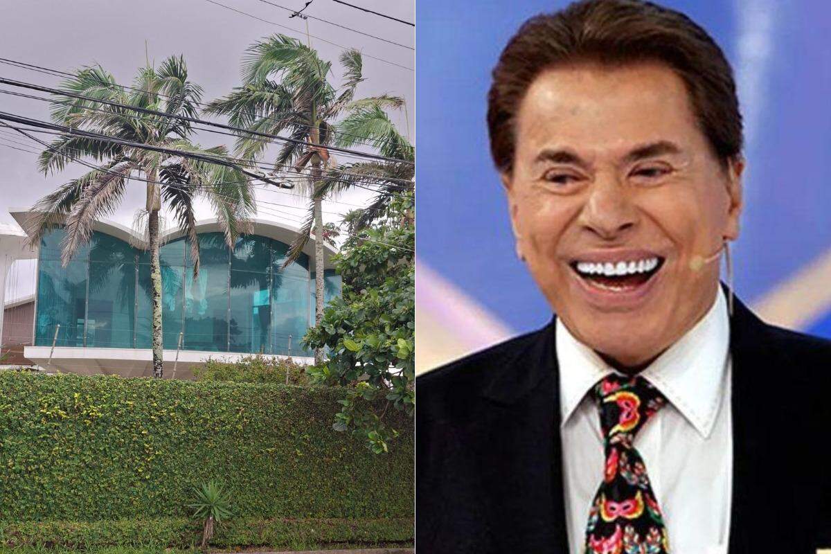 A mansão de Silvio Santos em Guarujá foi construída pelos Matarazzo, inspirada em posto de gasolina da Alemanha, e ainda pertence à família Abravanel