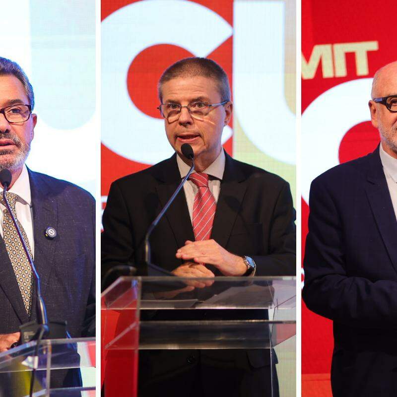 Vital do Rêgo highlighted the role of TCU in expanding legal certainty; Antônio Anastasia cited the strategic importance of the port sector, and Benjamin Zymler emphasized the complexity of planning investments