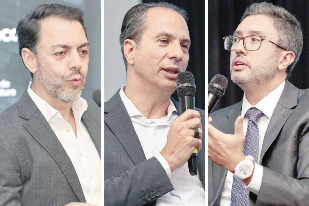 Pomini: atual modelo legal brasileiro dificulta avanços; Sampaio destaca evolução do Porto de São Sebastião; Garcia defende integração