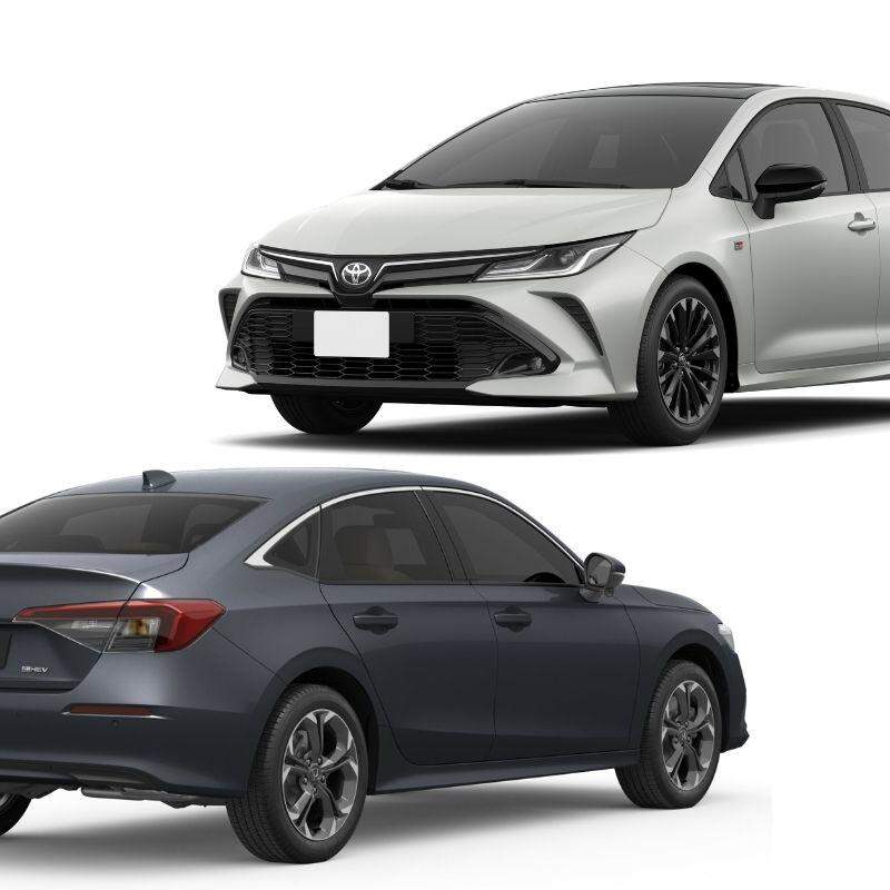 Toyota e Honda não saem da moda