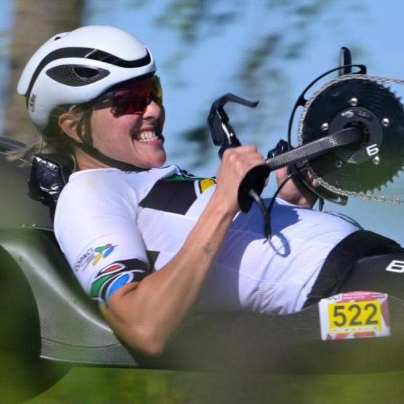 Santos brilha na Bélgica com três pratas no Mundial de Paraciclismo