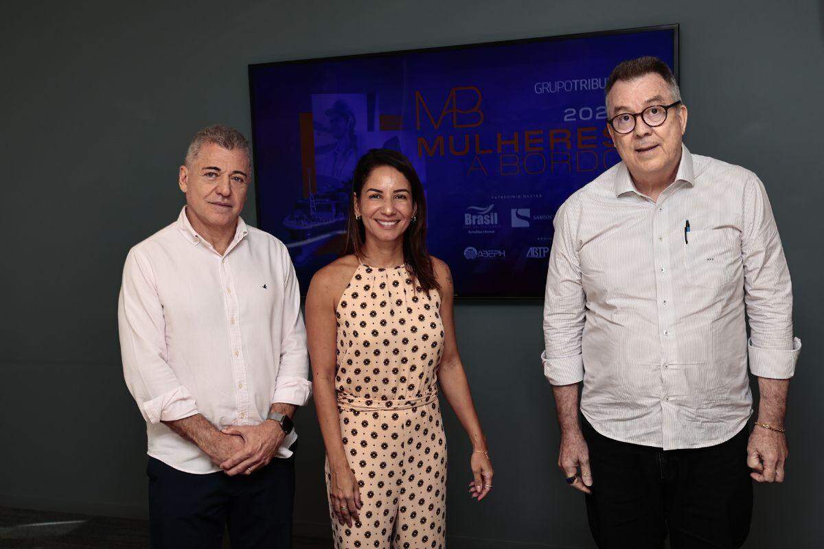 Demetrio Amono, Flávia Takafashi e Airton Vasconcelos celebram acordo