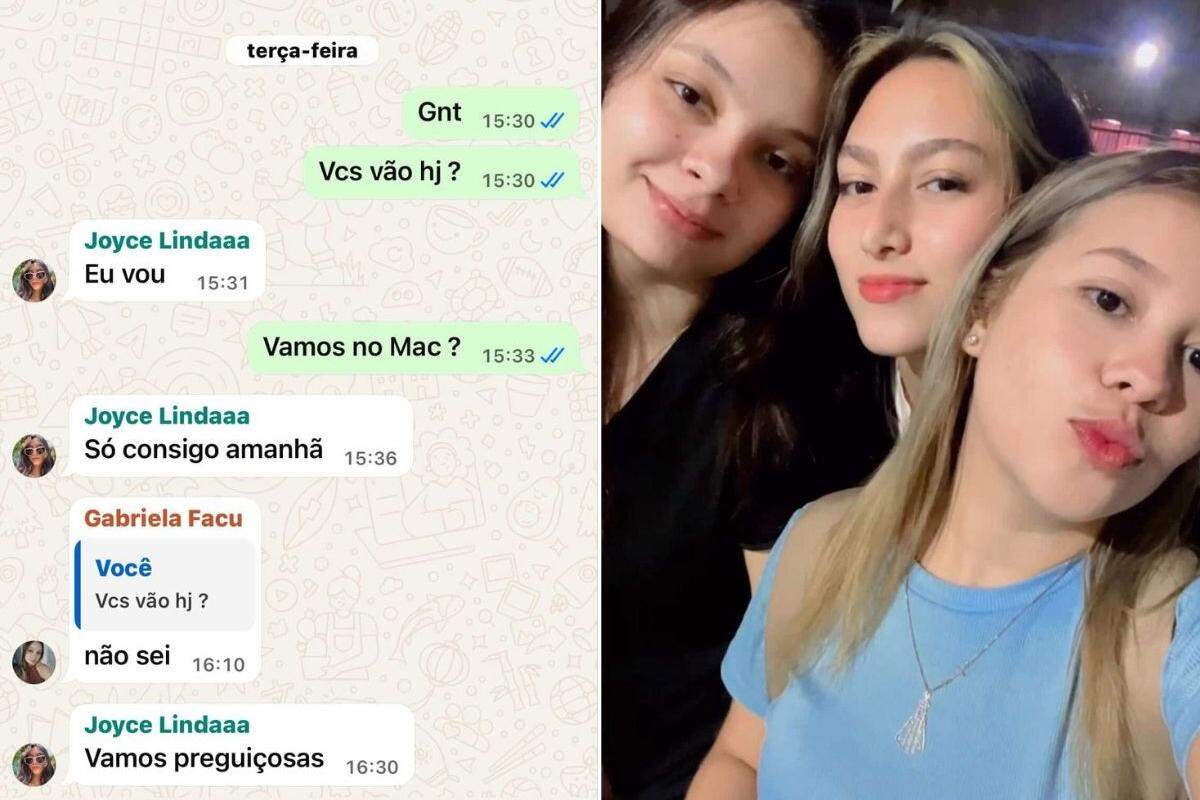 Amigas estudavam juntas