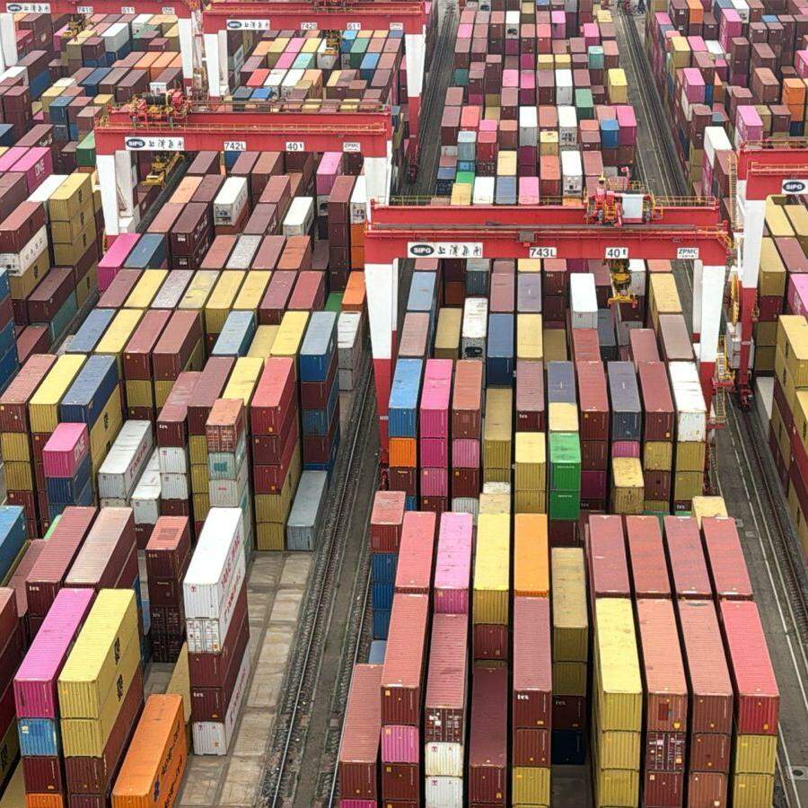 The Port of Shanghai, visited by the delegation during the first week of activities in China, had its advancements highlighted across Grupo Tribuna’s media outlets