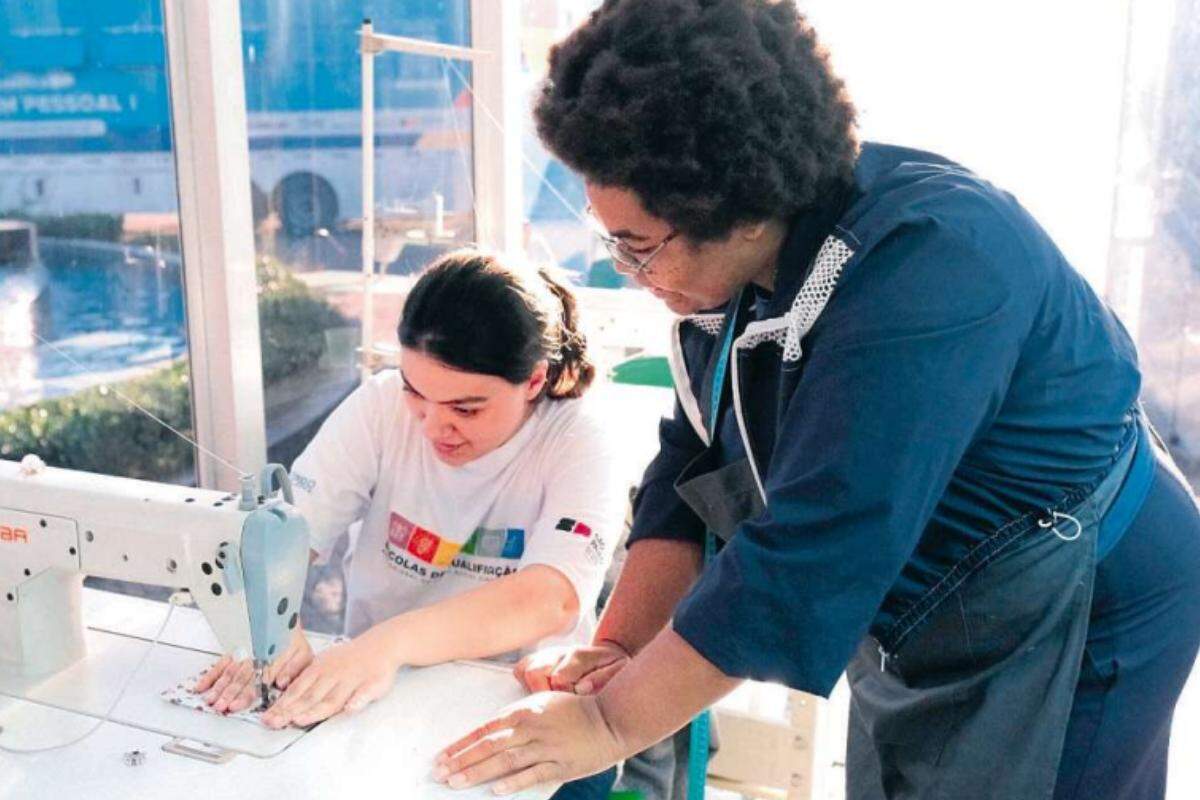 Aulas já começaram em Cubatão, em cursos de capacitação em várias áreas, como corte e costura