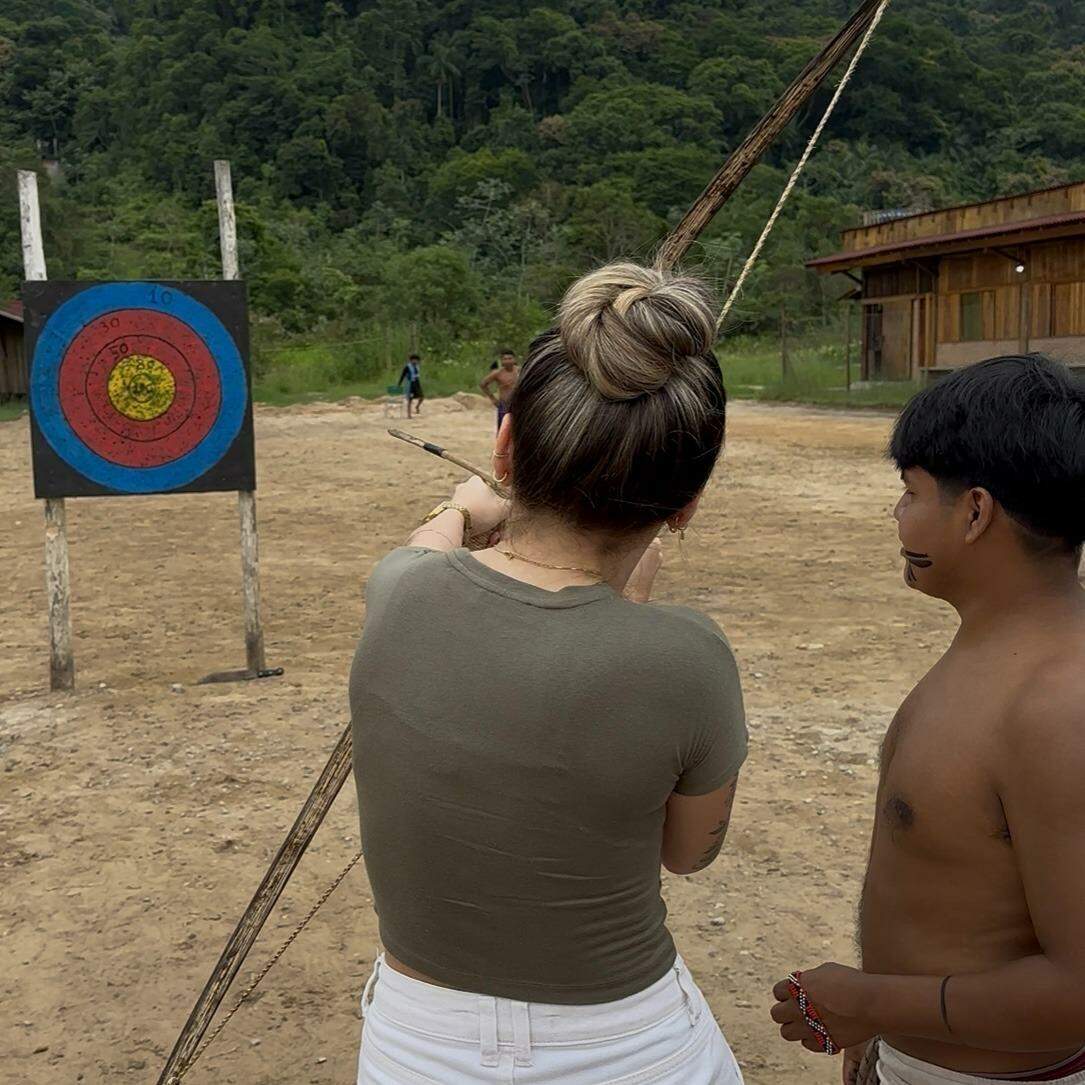 Uma das propostas é que turistas possam ter contato com arco e flecha