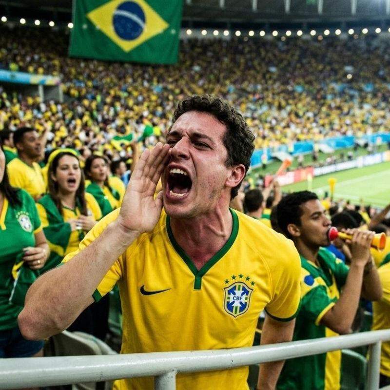 Gritos na Copa podem causar lesões nas cordas vocais; especialista orienta torcedores