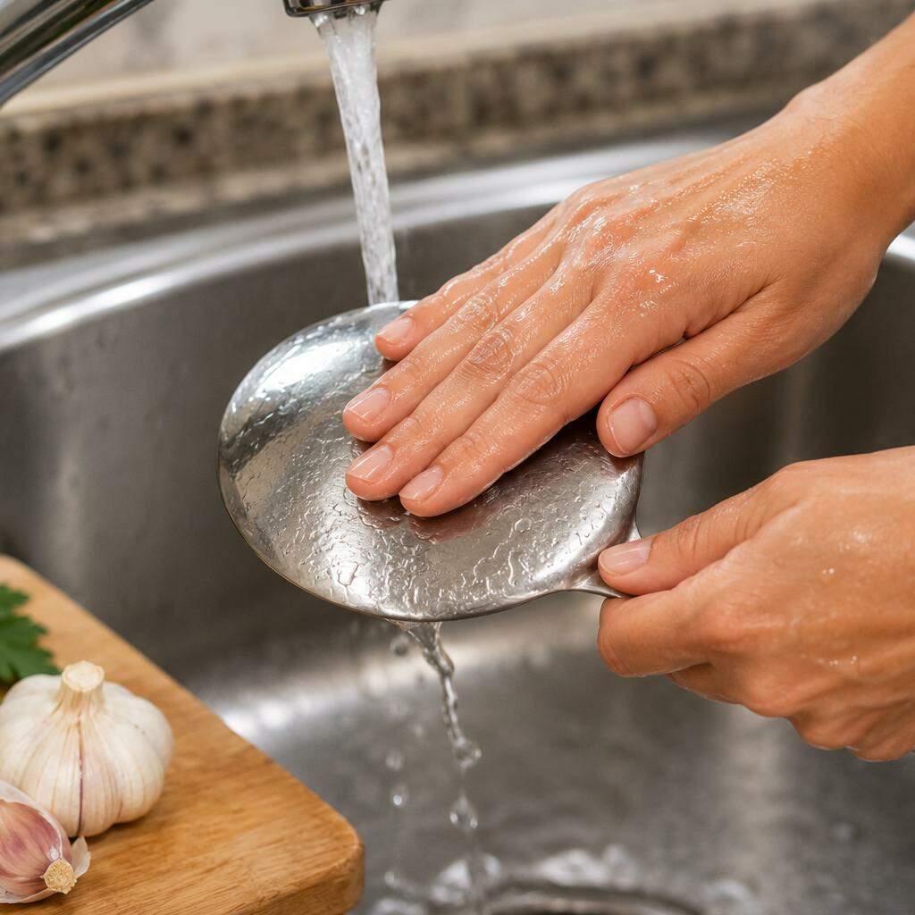 Cheiro de alho e peixe nas mãos? Truques simples ajudam a eliminar o odor rapidamente