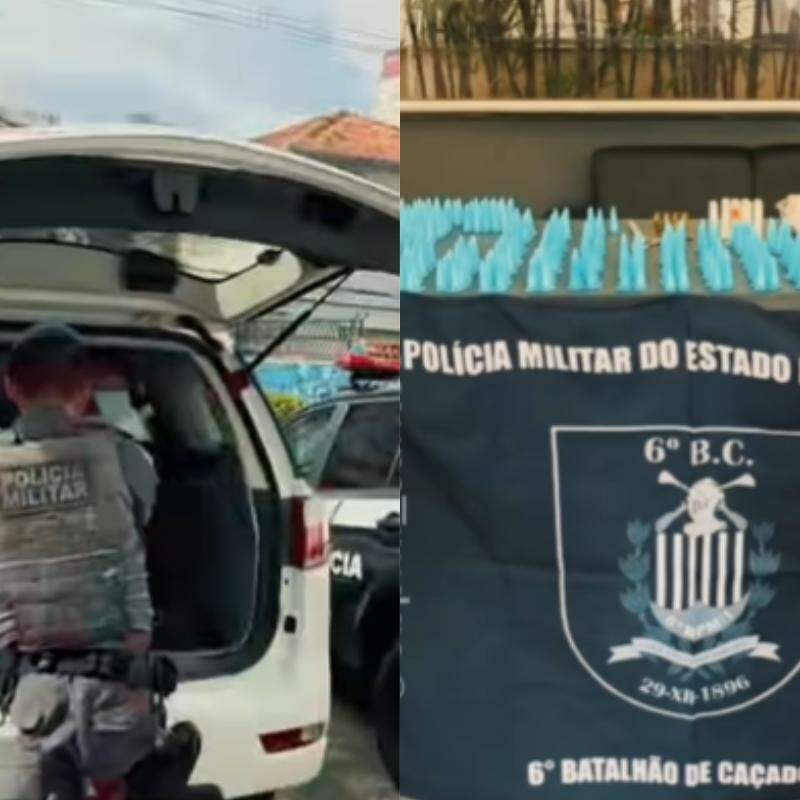 Os policiais receberam informações de que indivíduos armados estariam intimidando moradores da região