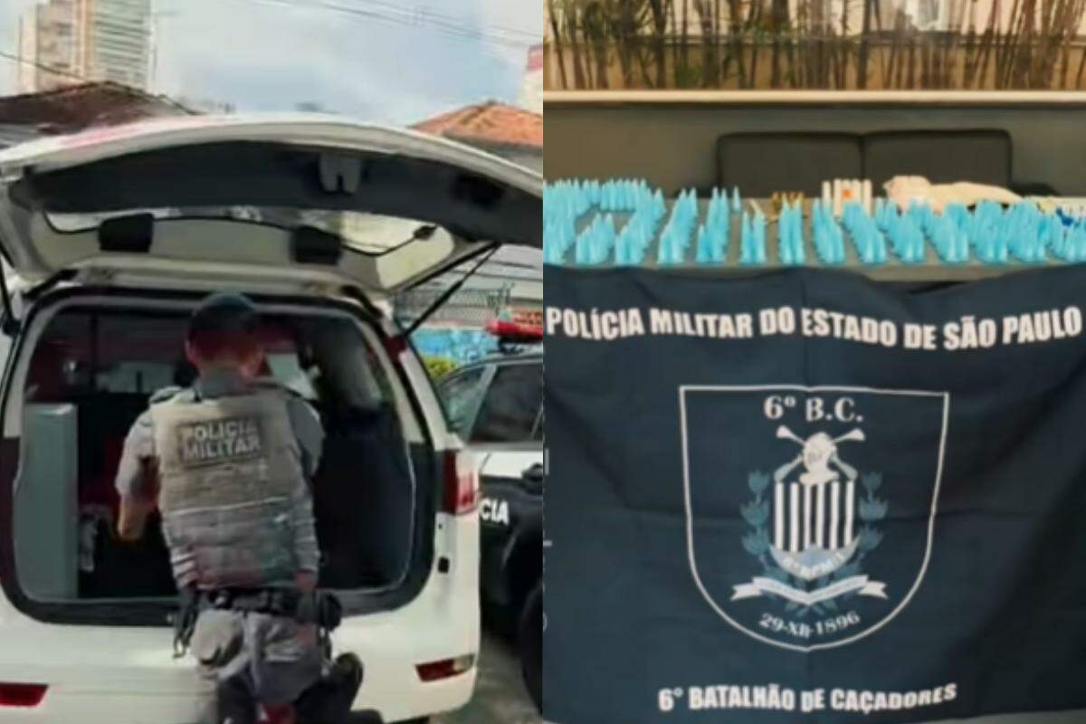 Os policiais receberam informações de que indivíduos armados estariam intimidando moradores da região