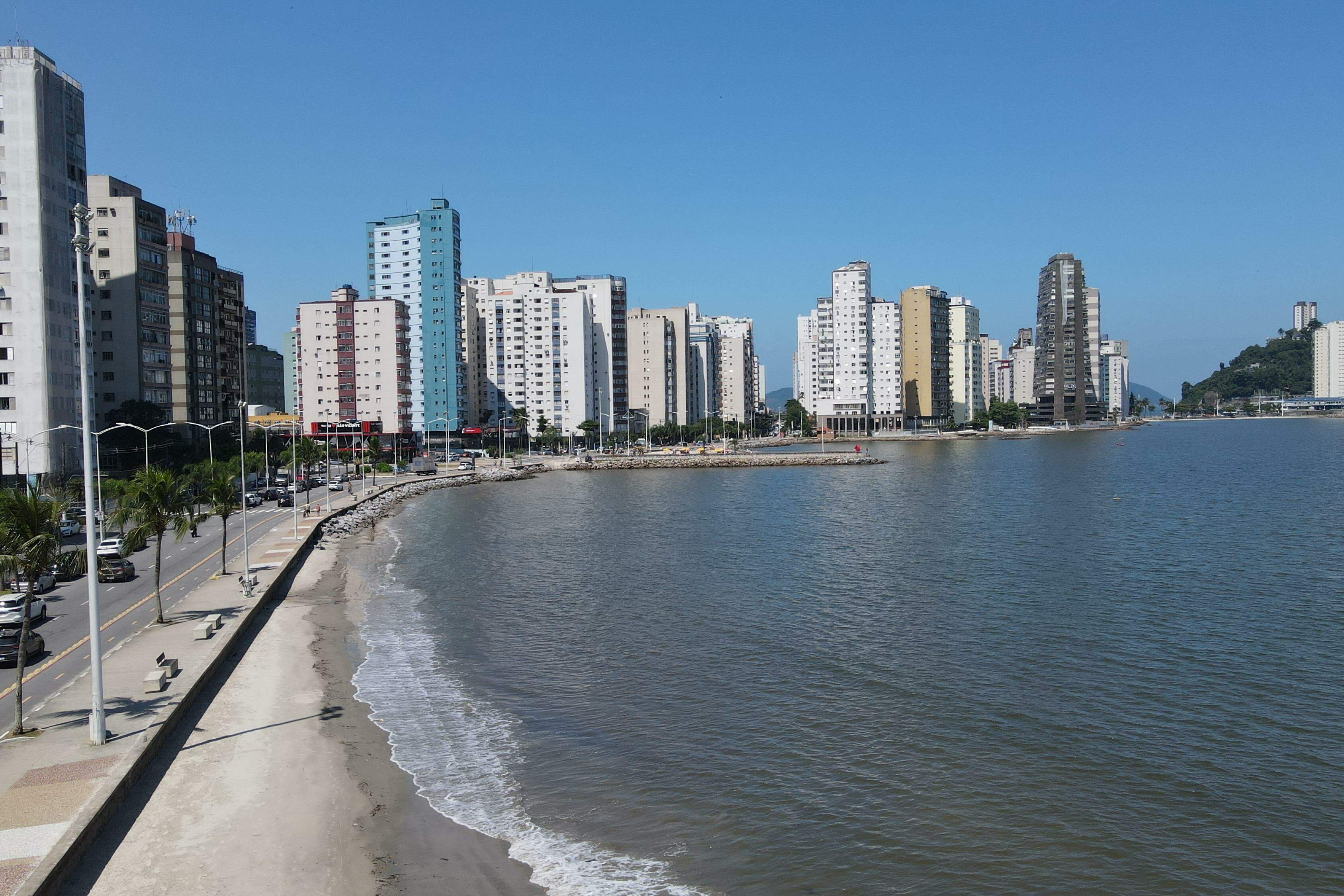 Há 10 módulos previstos e cinco serão instalados na região que abrange a Praia do Gonzaguinha
